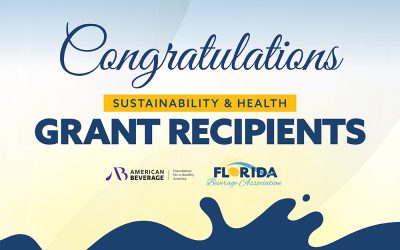 Florida Beverage Association Awards $77,500 in Grants  to Four Local Community Programs to Advance  Sustainability and Health